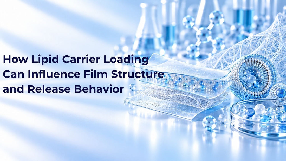 How Lipid Carrier Loading Can Influence Film Structure and Release Behavior