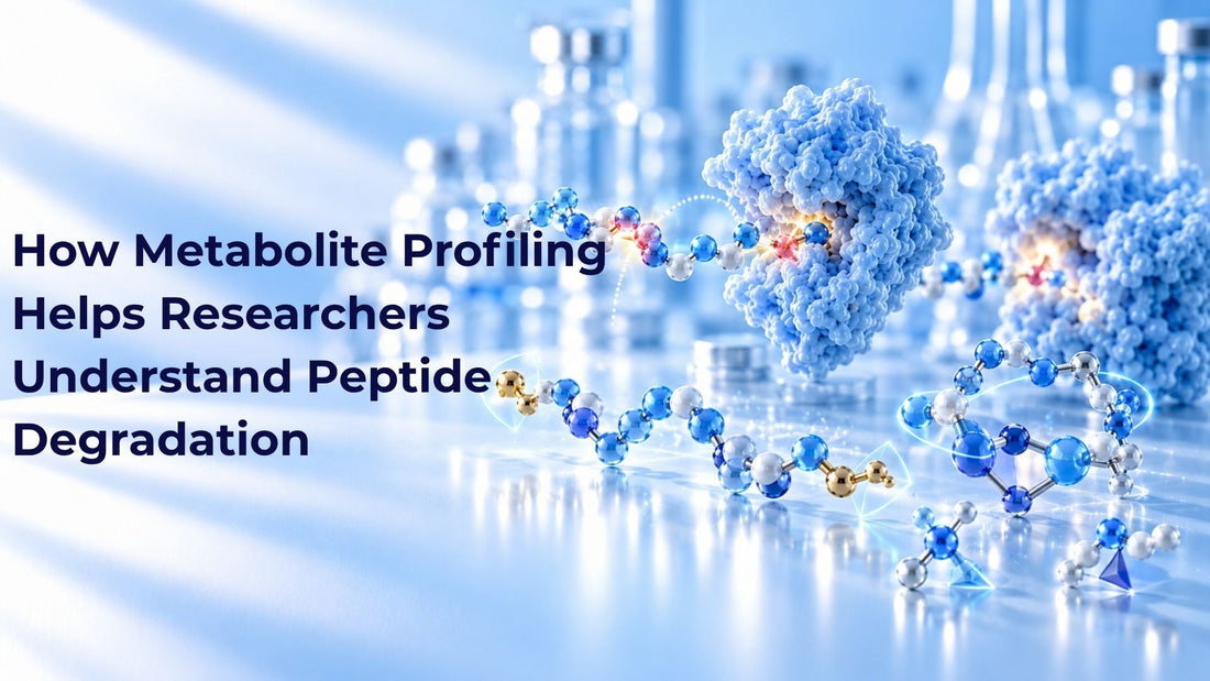 How Metabolite Profiling Helps Researchers Understand Peptide Degradation