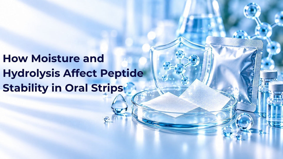 How Moisture and Hydrolysis Affect Peptide Stability in Oral Strips