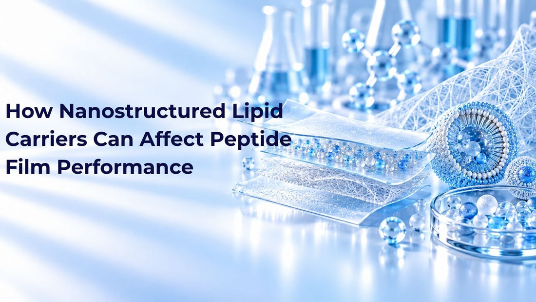 How Nanostructured Lipid Carriers Can Affect Peptide Film Performance