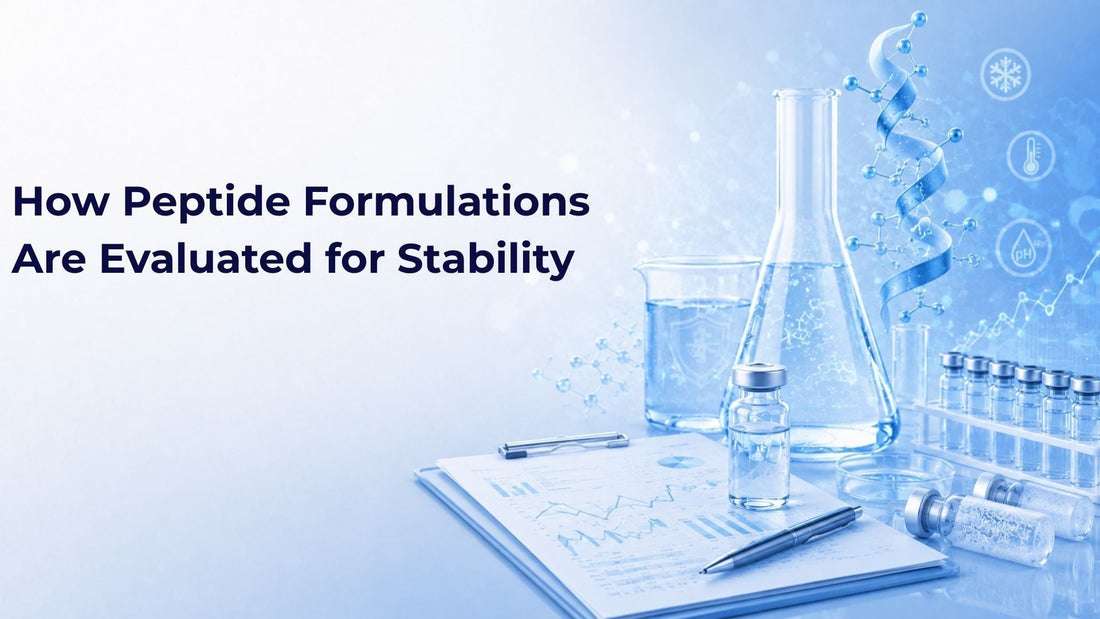 How Peptide Formulations Are Evaluated for Stability