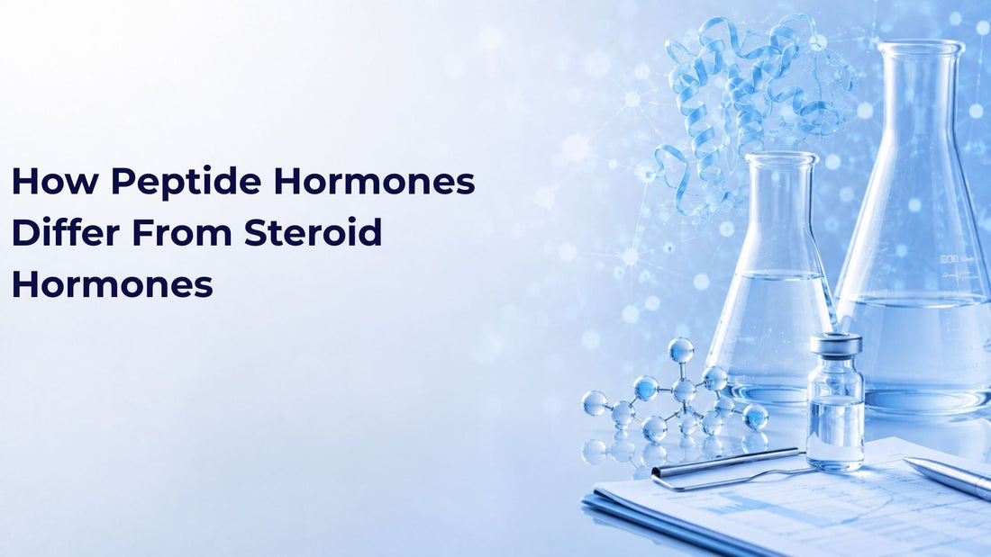 How Peptide Hormones Differ From Steroid Hormones