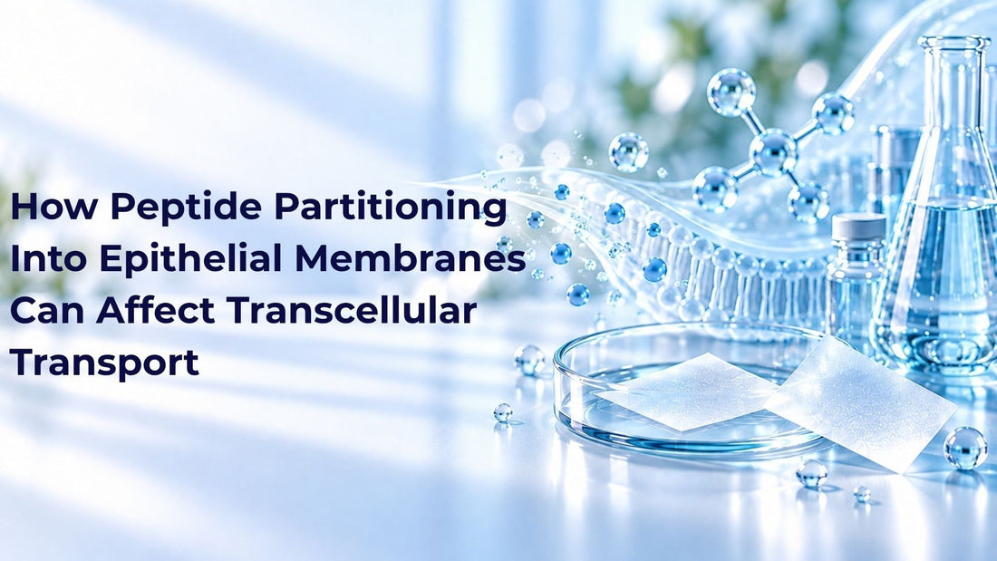 How Peptide Partitioning Into Epithelial Membranes Can Affect Transcellular Transport