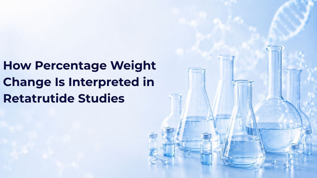 How Percentage Weight Change Is Interpreted in Retatrutide Studies