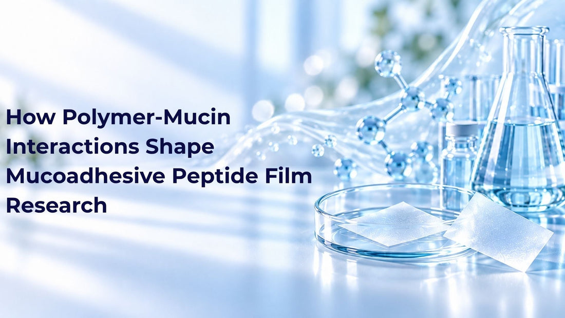 How Polymer-Mucin Interactions Shape Mucoadhesive Peptide Film Research