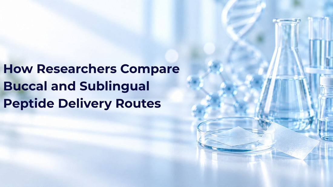 How Researchers Compare Buccal and Sublingual Peptide Delivery Routes