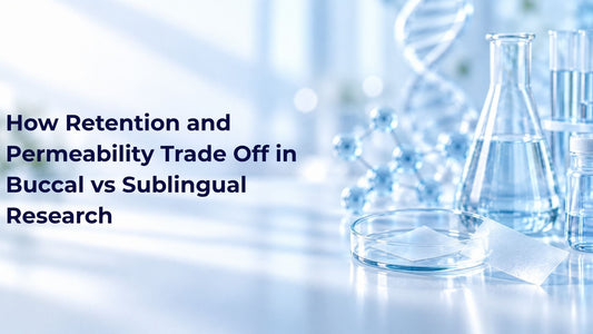 How Retention and Permeability Trade Off in Buccal vs Sublingual Research