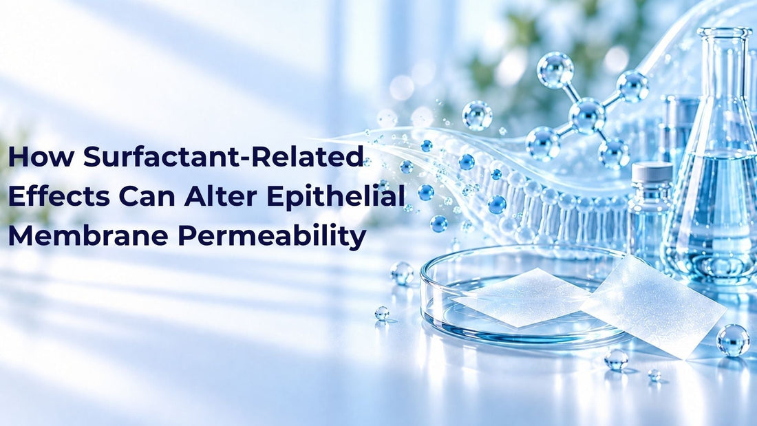 How Surfactant-Related Effects Can Alter Epithelial Membrane Permeability