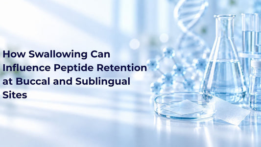 How Swallowing Can Influence Peptide Retention at Buccal and Sublingual Sites