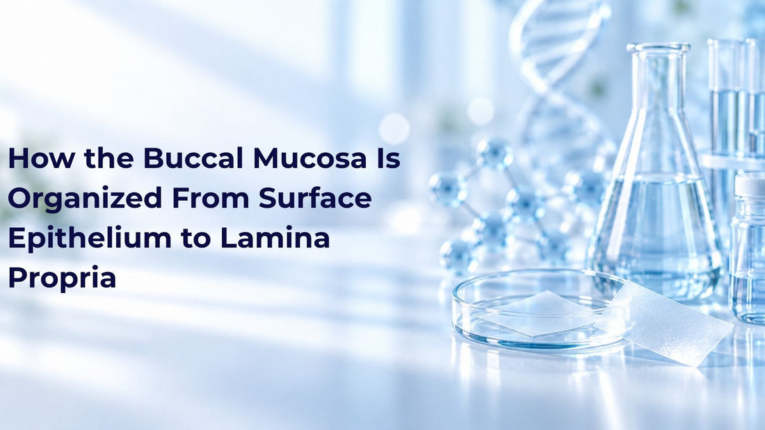 How the Buccal Mucosa Is Organized From Surface Epithelium to Lamina Propria