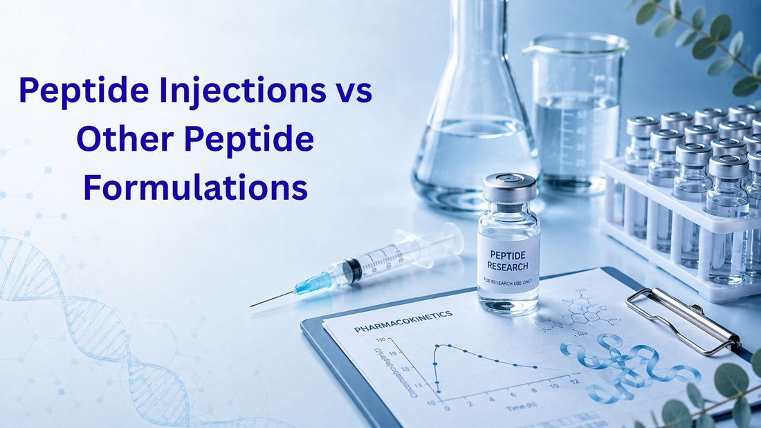 Peptide Injections vs Other Peptide Formulations