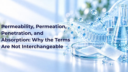 Permeability, Permeation, Penetration, and Absorption: Why the Terms Are Not Interchangeable