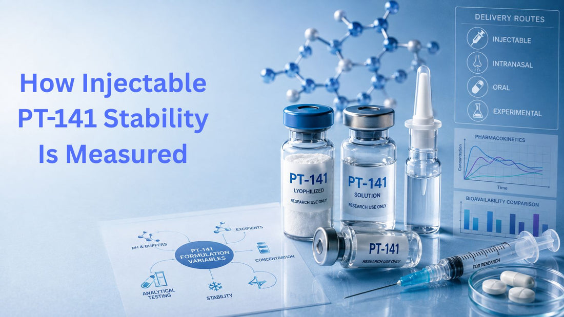 How Injectable PT-141 Stability Is Measured
