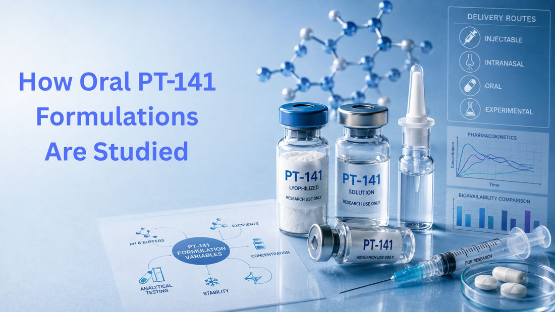 How Oral PT-141 Formulations Are Studied