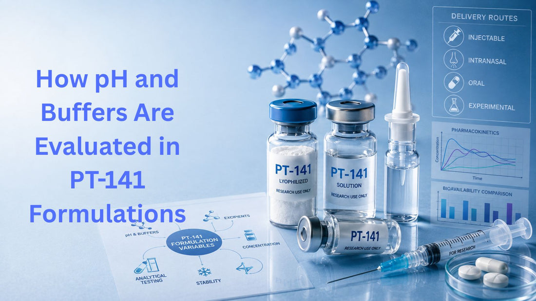 How pH and Buffers Are Evaluated in PT-141 Formulations