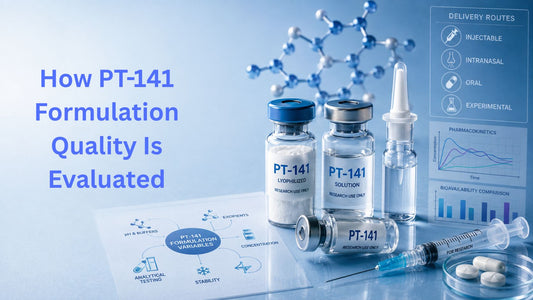 How PT-141 Formulation Quality Is Evaluated