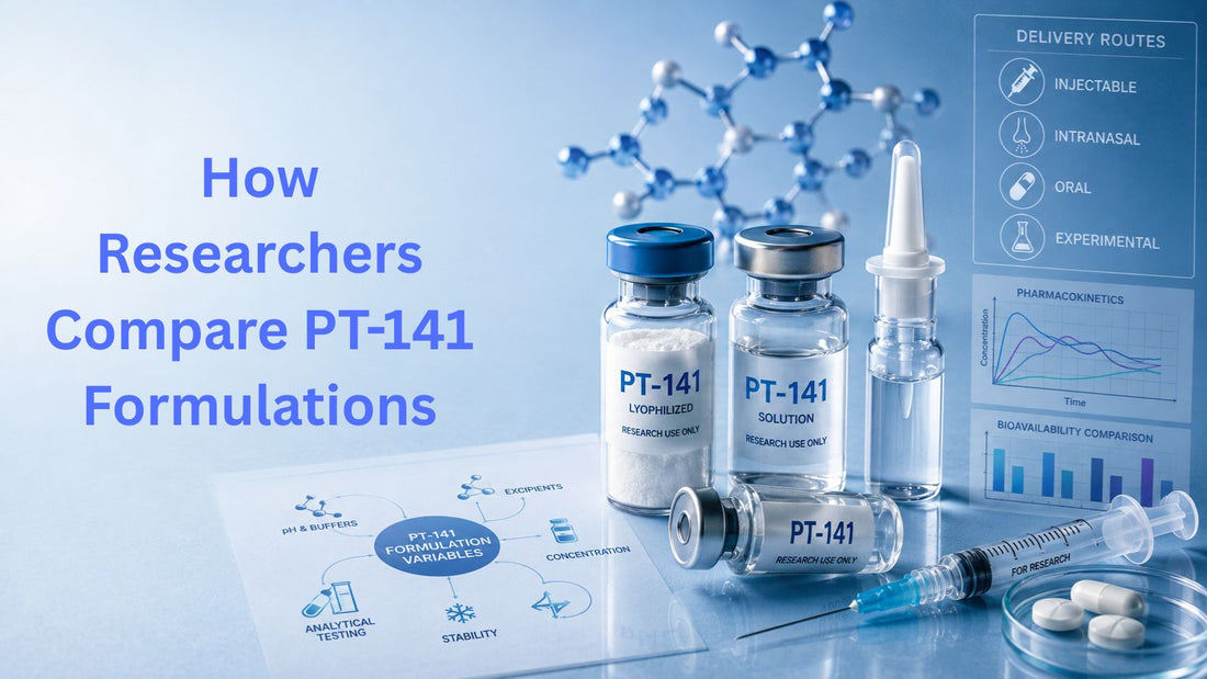 How Researchers Compare PT-141 Formulations