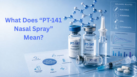 What Does “PT-141 Nasal Spray” Mean?