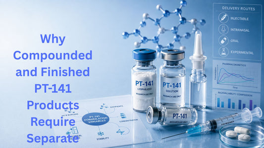 Why Compounded and Finished PT-141 Products Require Separate Evaluation