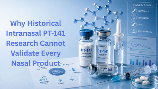 Why Historical Intranasal PT-141 Research Cannot Validate Every Nasal Product