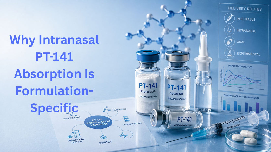 Why Intranasal PT-141 Absorption Is Formulation-Specific