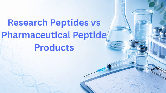 Research Peptides vs Pharmaceutical Peptide Products