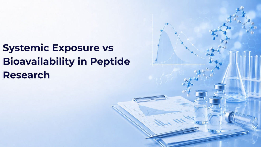 Systemic Exposure vs Bioavailability in Peptide Research