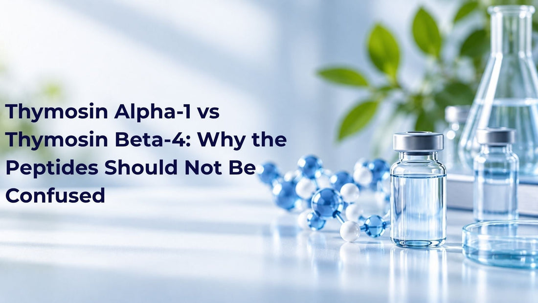 Thymosin Alpha-1 vs Thymosin Beta-4: Why the Peptides Should Not Be Confused