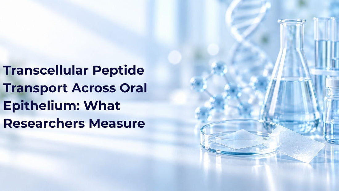 Transcellular Peptide Transport Across Oral Epithelium: What Researchers Measure