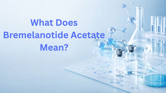 What Does Bremelanotide Acetate Mean?