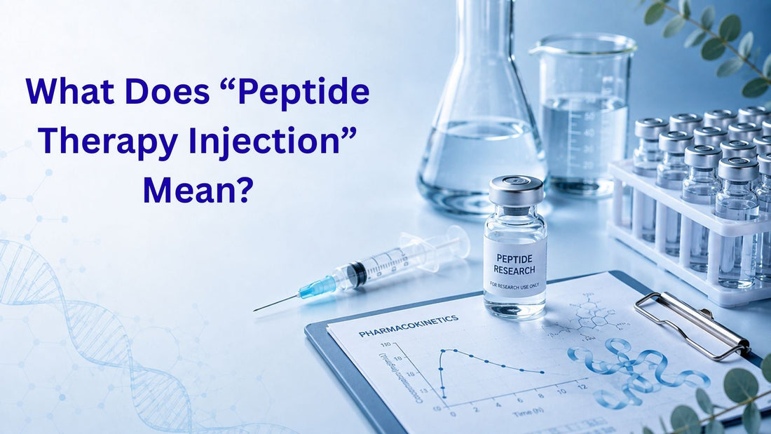 What Does “Peptide Therapy Injection” Mean?