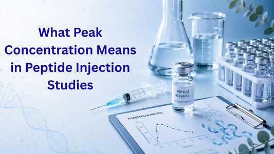 What Peak Concentration Means in Peptide Injection Studies