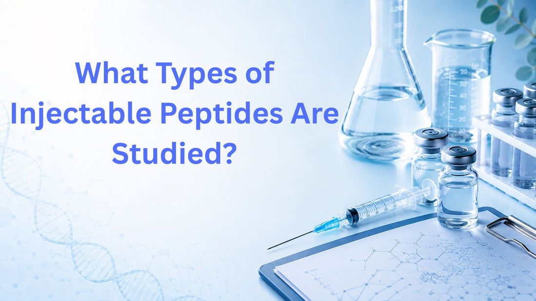 What Types of Injectable Peptides Are Studied?