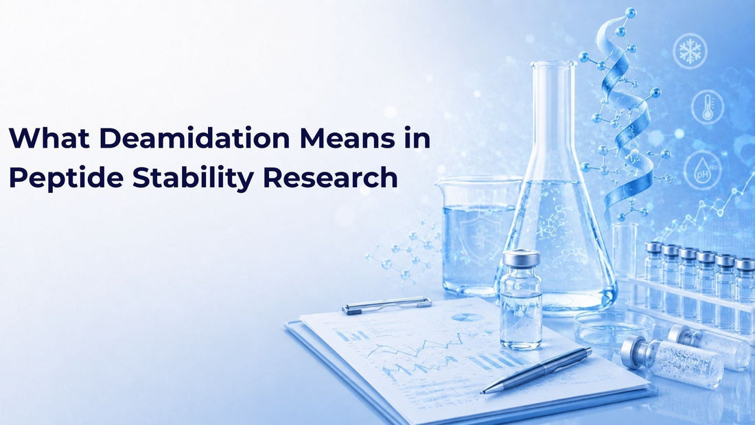 What Deamidation Means in Peptide Stability Research