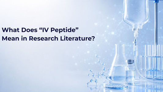 What Does “IV Peptide” Mean in Research Literature?