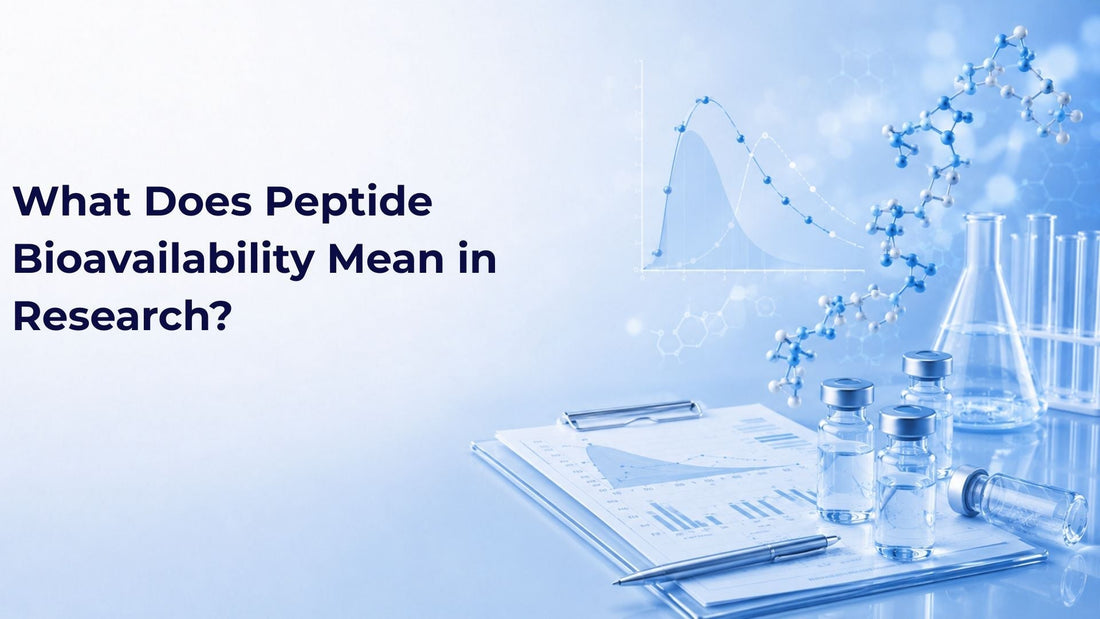 What Does Peptide Bioavailability Mean in Research?