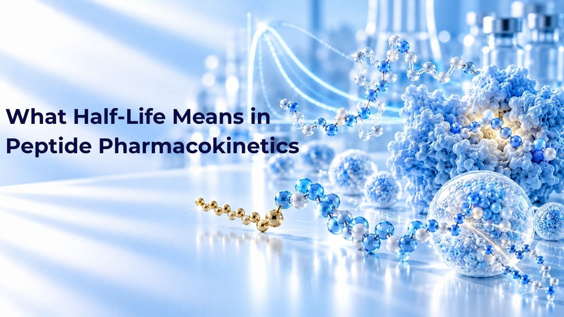 What Half-Life Means in Peptide Pharmacokinetics