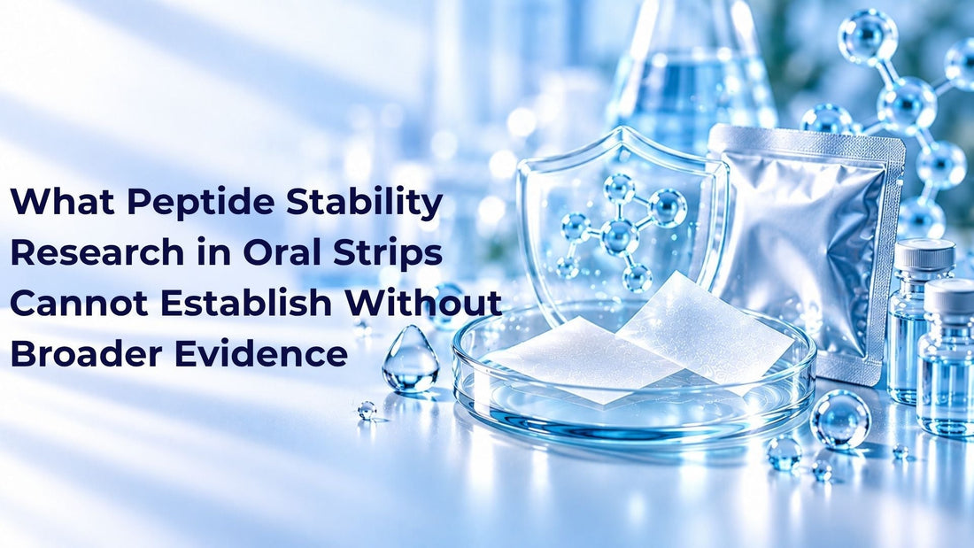 What Peptide Stability Research in Oral Strips Cannot Establish Without Broader Evidence