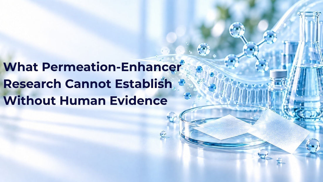 What Permeation-Enhancer Research Cannot Establish Without Human Evidence