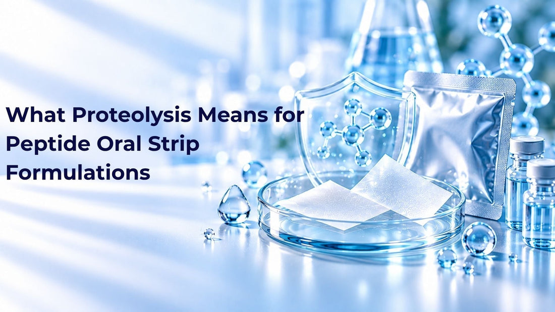 What Proteolysis Means for Peptide Oral Strip Formulations