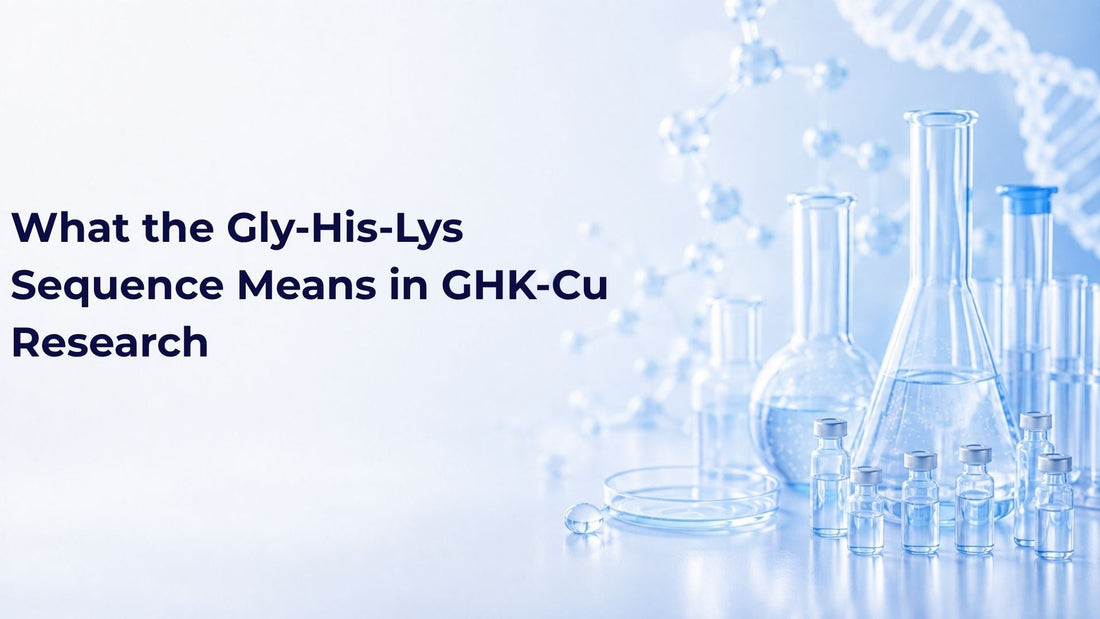 What the Gly-His-Lys Sequence Means in GHK-Cu Research