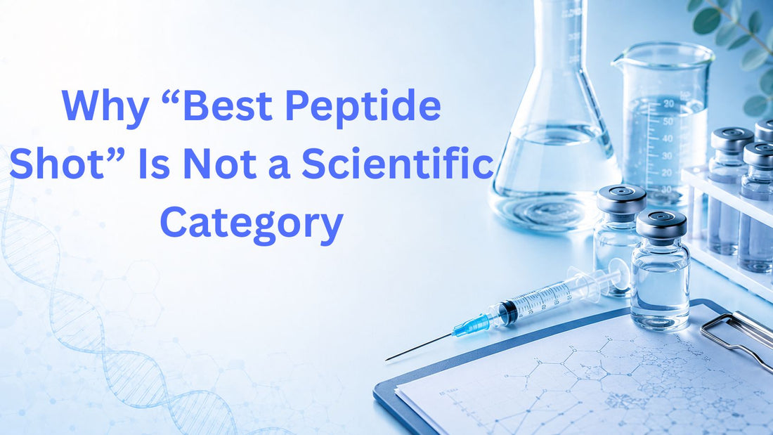 Why “Best Peptide Shot” Is Not a Scientific Category