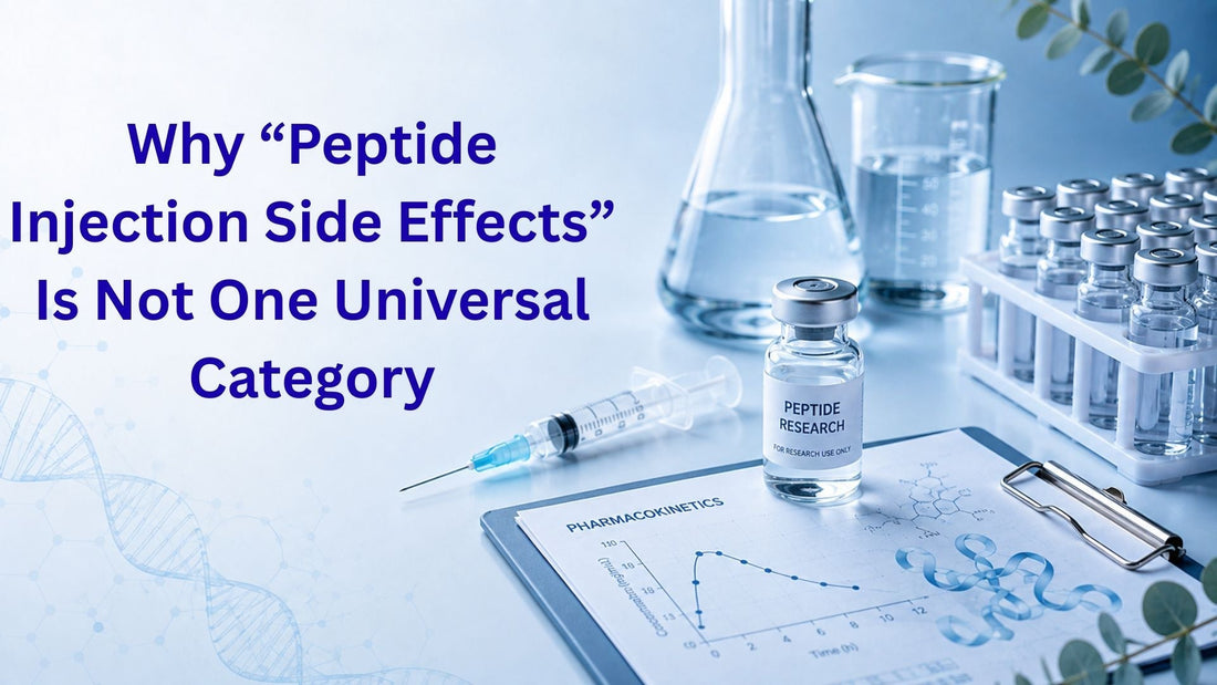 Why “Peptide Injection Side Effects” Is Not One Universal Category