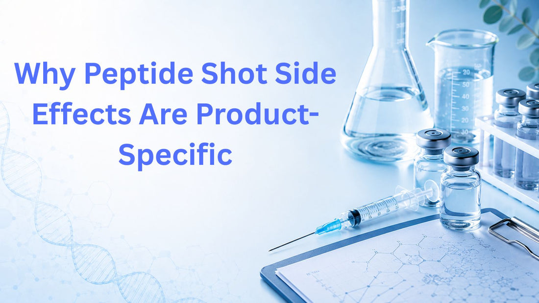 Why Peptide Shot Side Effects Are Product-Specific