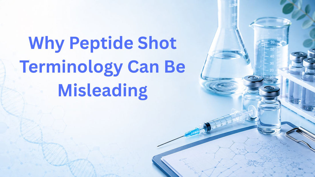 Why Peptide Shot Terminology Can Be Misleading