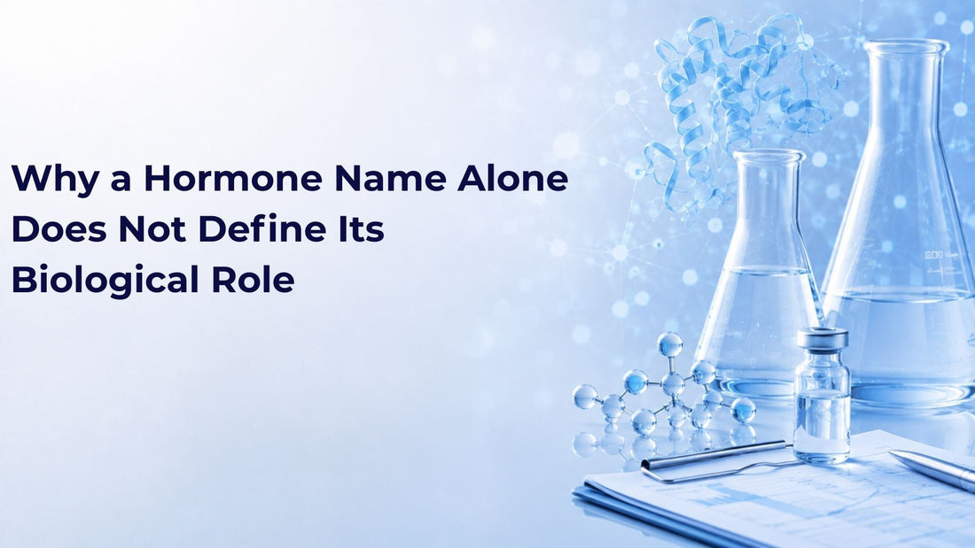 Why a Hormone Name Alone Does Not Define Its Biological Role