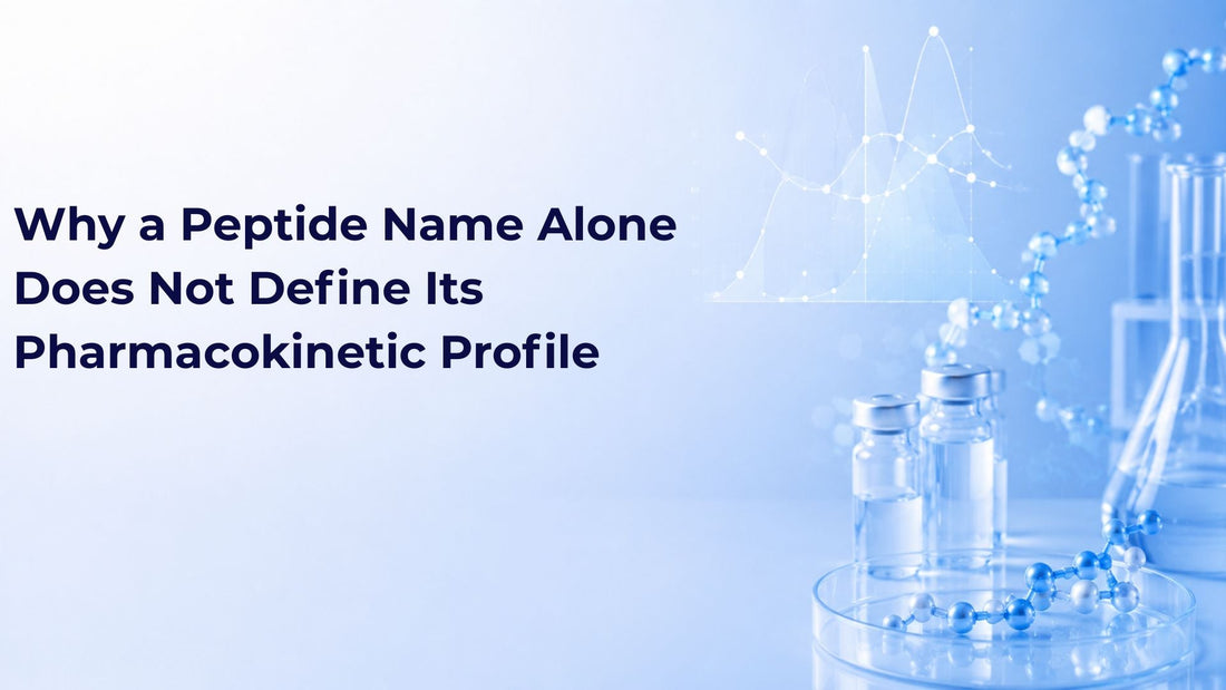 Why a Peptide Name Alone Does Not Define Its Pharmacokinetic Profile