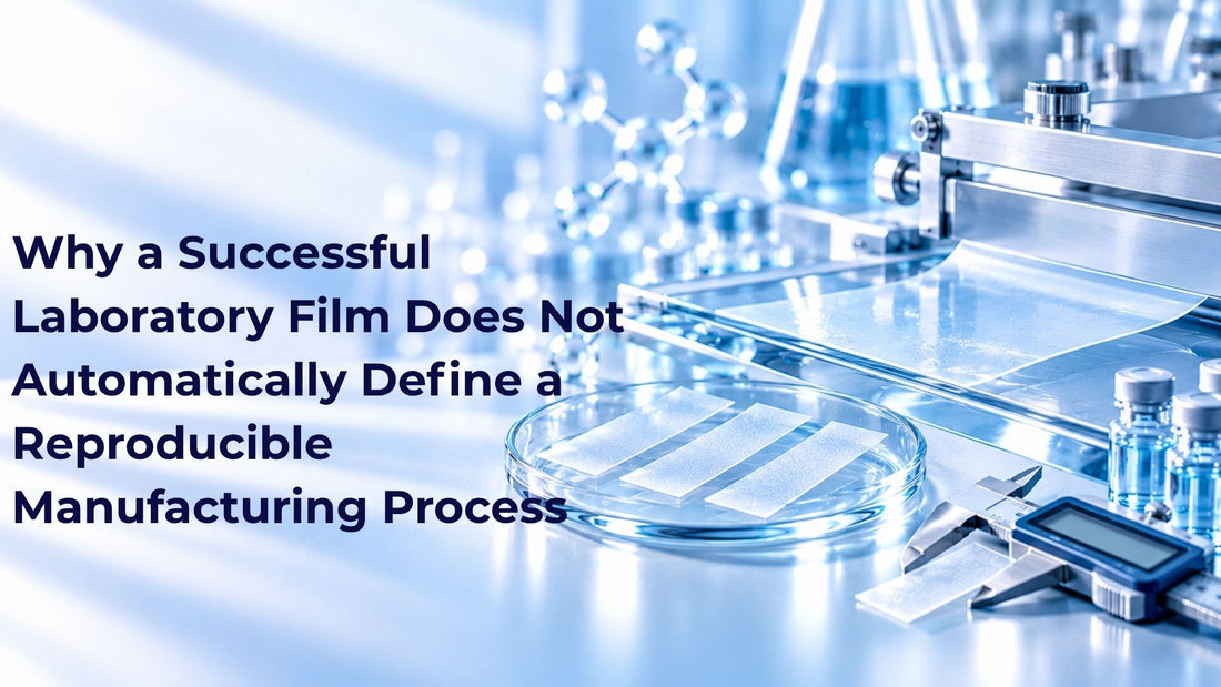 Why a Successful Laboratory Film Does Not Automatically Define a Reproducible Manufacturing Process