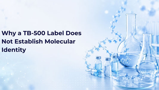 Why a TB-500 Label Does Not Establish Molecular Identity