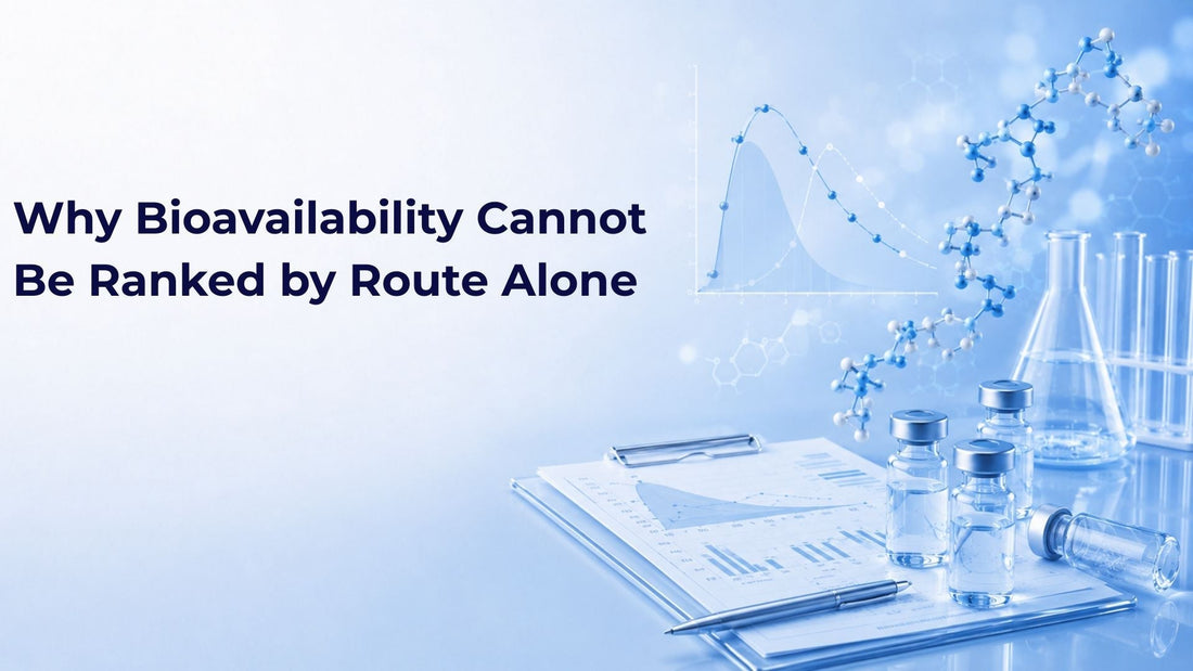 Why Bioavailability Cannot Be Ranked by Route Alone